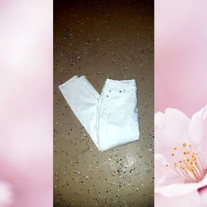 Lucky Brand White Lolita Capri Jeans Size 26